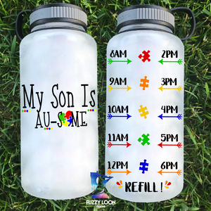 My ____ is Au-Some Water Bottle | 34oz