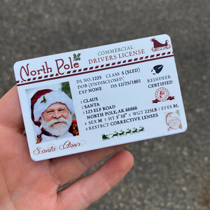 Santa's Lost Driver's License