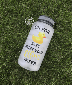 For Duck Sake Water Bottle | 34oz