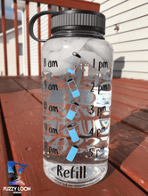 There Are No Regrets In Life Just Lessons Water Bottle