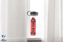 Teacher Inspired Crayon Water Bottle