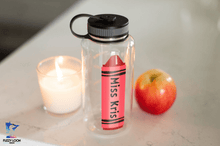 Teacher Inspired Crayon Water Bottle