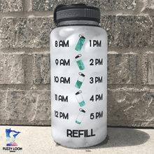 Personalized Sea Turtle Water Bottle | 34oz