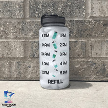 Personalized Sea Turtle Water Bottle | 34oz