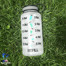 Personalized Sea Turtle Water Bottle | 34oz