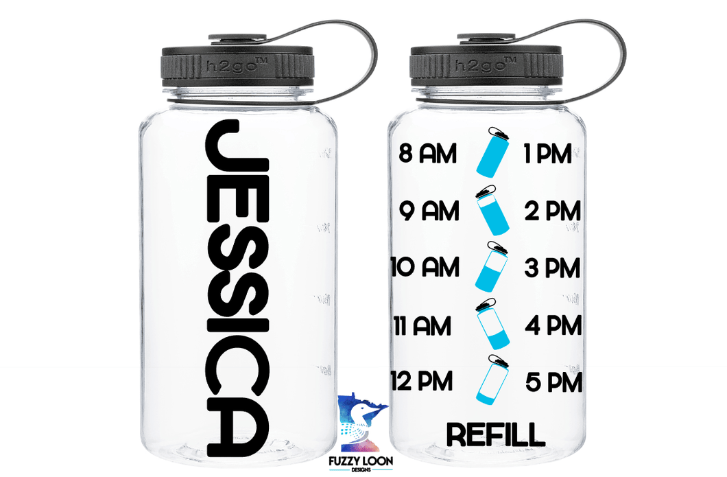 Personalized Name Water Bottle | 34oz