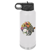 She Believed She Could So She Did Silhouette | Insulated Bottle with Straw and Spout