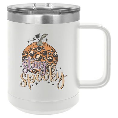 Stay Spooky Pumpkin | 15oz Polar Camel Lidded Mug