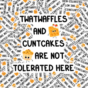 Twatwaffles and Cuntcakes Sticker
