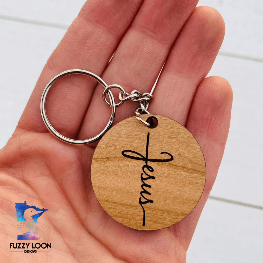 Jesus keychain 2025