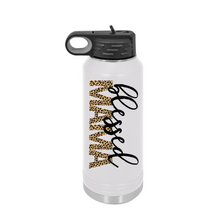 Blessed Mama Leopard | Insulated Bottle with Straw and Spout
