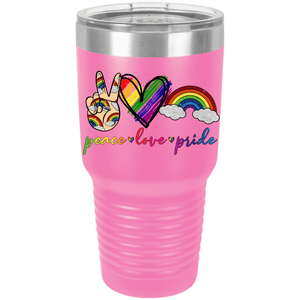 Peace Love Pride | Polar Camel Tumbler