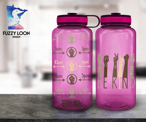 Be Kind Hands Water Bottle | 34oz