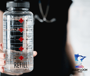 Nurse Facts Water Bottle | 34oz