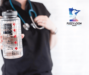 Nurse Facts Water Bottle | 34oz