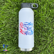 Remember Why You Started | Insulated Bottle with Straw and Spout