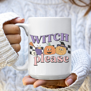 Witch Please Retro Mug