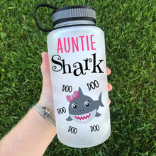 Auntie Shark Water Bottle | 34oz