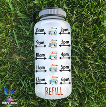 I Read and I Know Things Water Bottle | 34oz