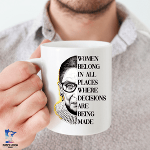 Ruth Badar Ginsberg Quote Coffee Mug