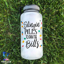 Slingin' Pills Pharmacist Water Bottle | 34oz