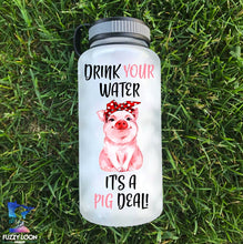 It's a Pig Deal Water Bottle | 34oz