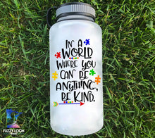 Autism Awareness Water Bottle | 34oz