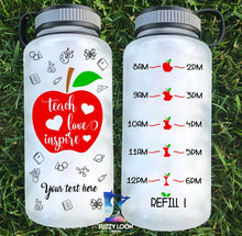 Teach Love Inspire Water Bottle | 34oz