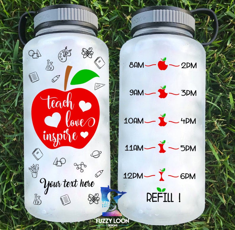 Teach Love Inspire Water Bottle | 34oz