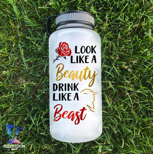 Drink Like a Beast Water Bottle | 34oz