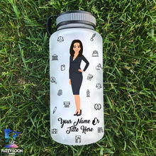 Attorney/ Legal Themed Water Bottle | 34oz