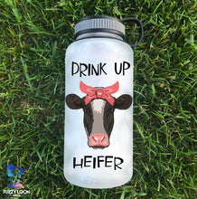 Drink Up Heiffer Water Bottle | 34oz