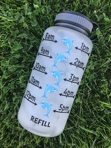 Drink Your Flippin Water Water Bottle | 34oz
