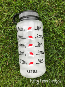 Tis Always The Season To Drink Your Water | 34 oz