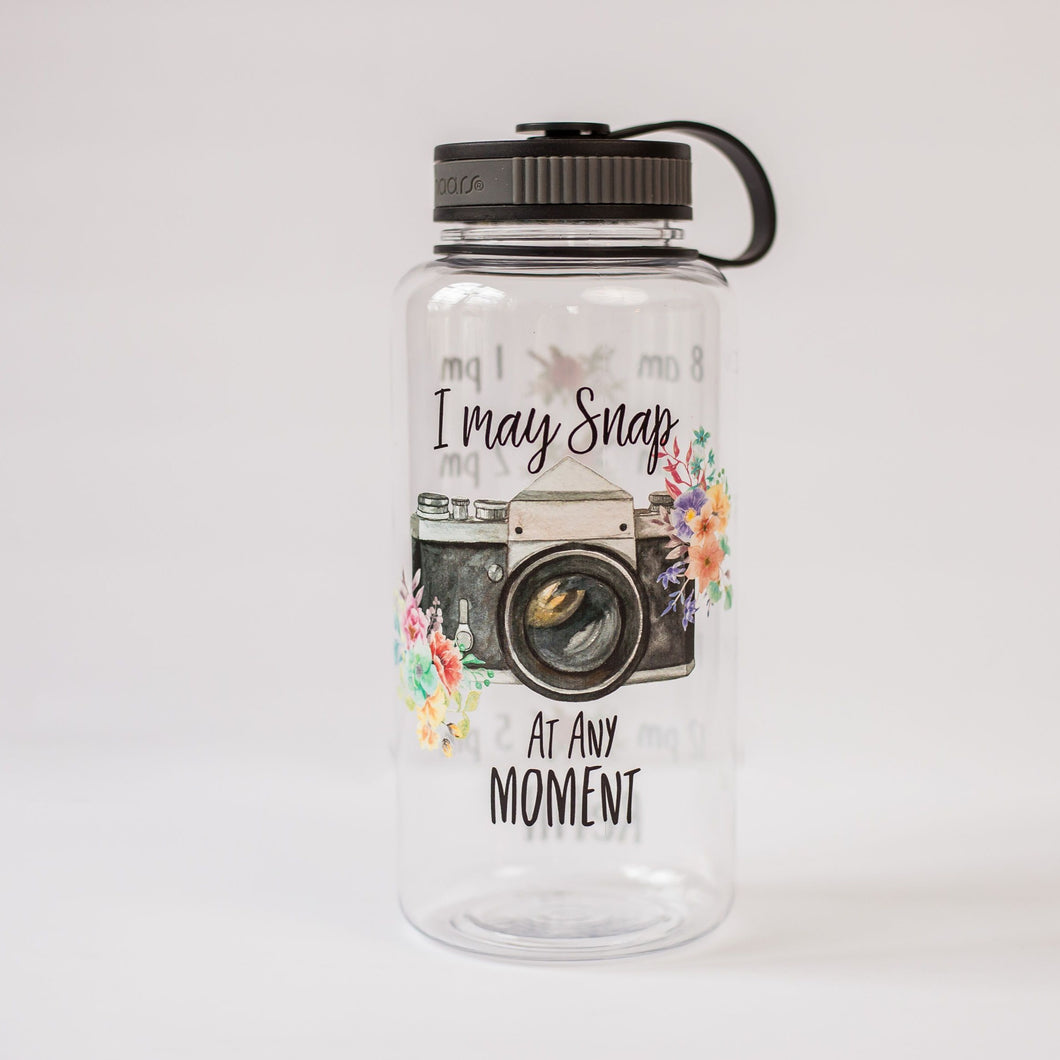 I May Snap At Any Moment Water Bottle | 34oz